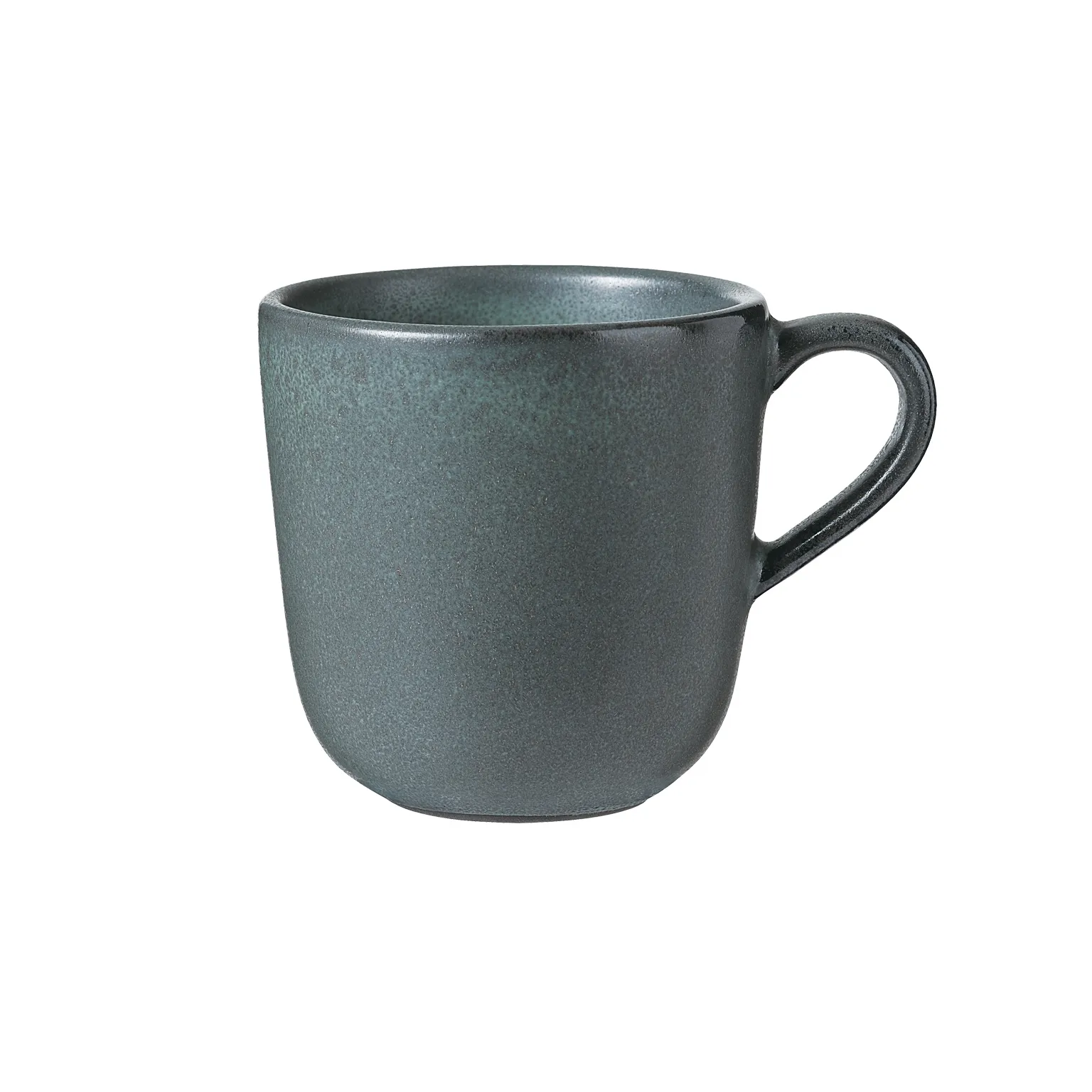 Raw mug with handle 20 cl, Nothern green Aida