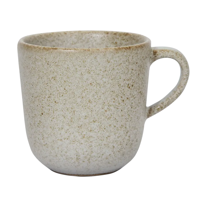 Raw mug with handle 20 cl - Sandy beige - Aida