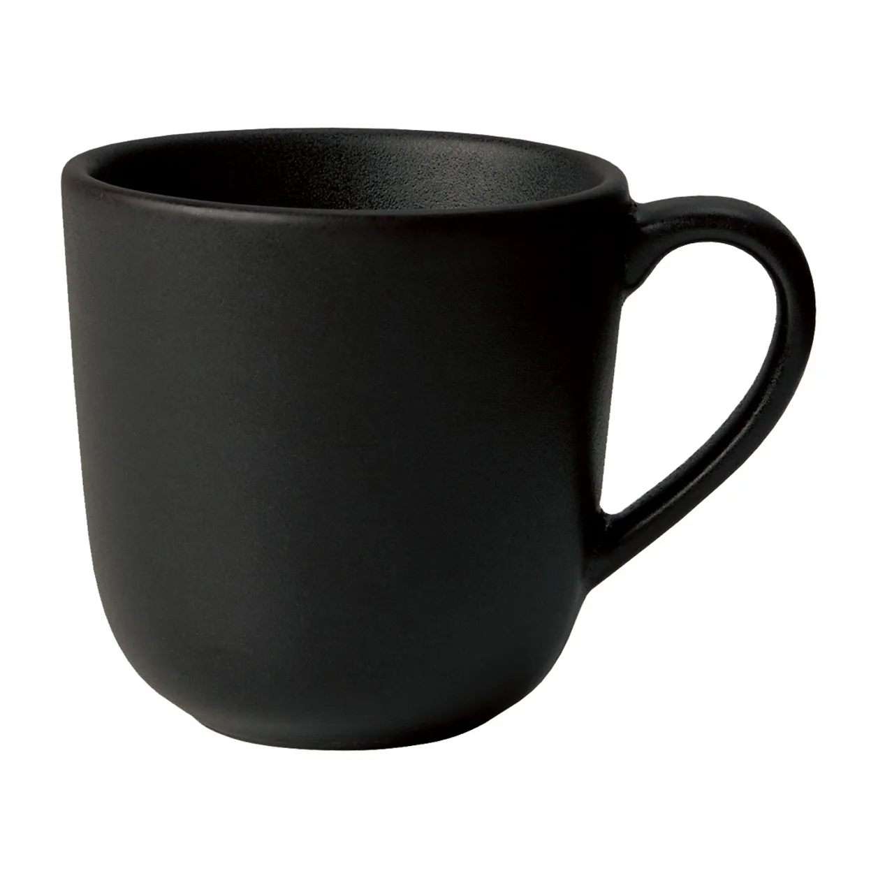 Raw mug with handle 20 cl, Titanium black Aida