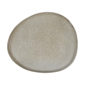Raw Organic plate 29x25 cm - Sandy beige - Aida
