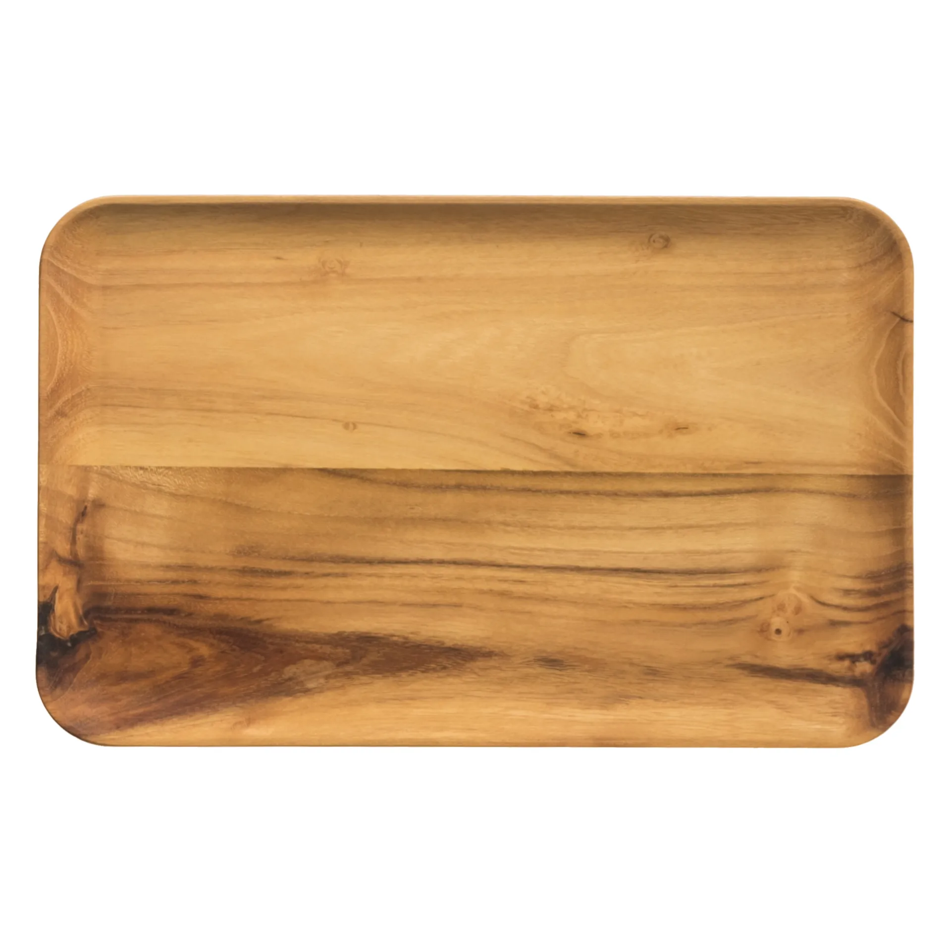 Raw plate rectangular 31.7x20.2 cm, Wood Aida