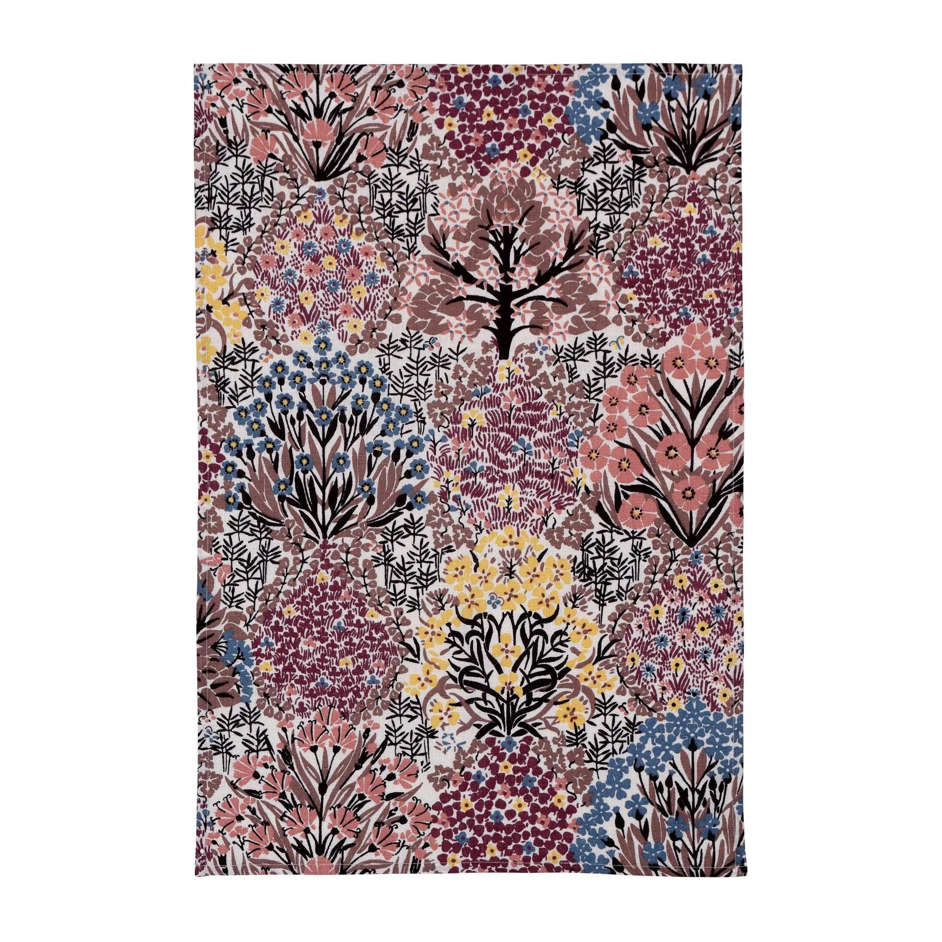 Botanical Garden kitchen towel 40x70 cm, Pink brown Almedahls