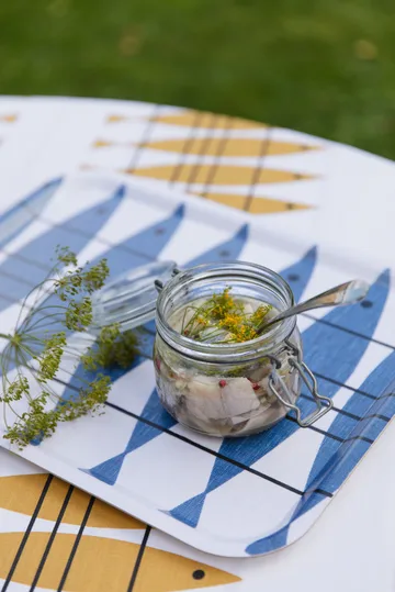 Sill oilcloth by the metre - Ochre - Almedahls