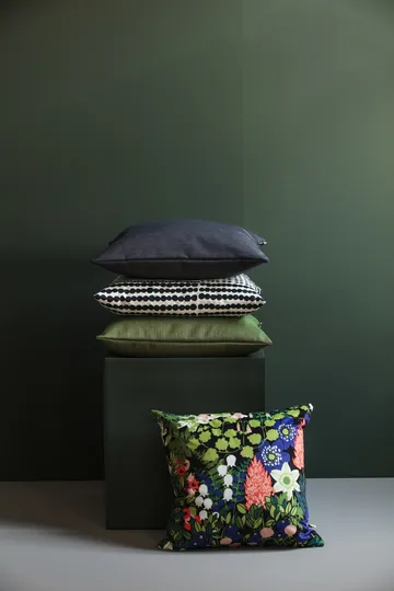 Skogen cushion cover 47x47 cm - Black-multi - Almedahls
