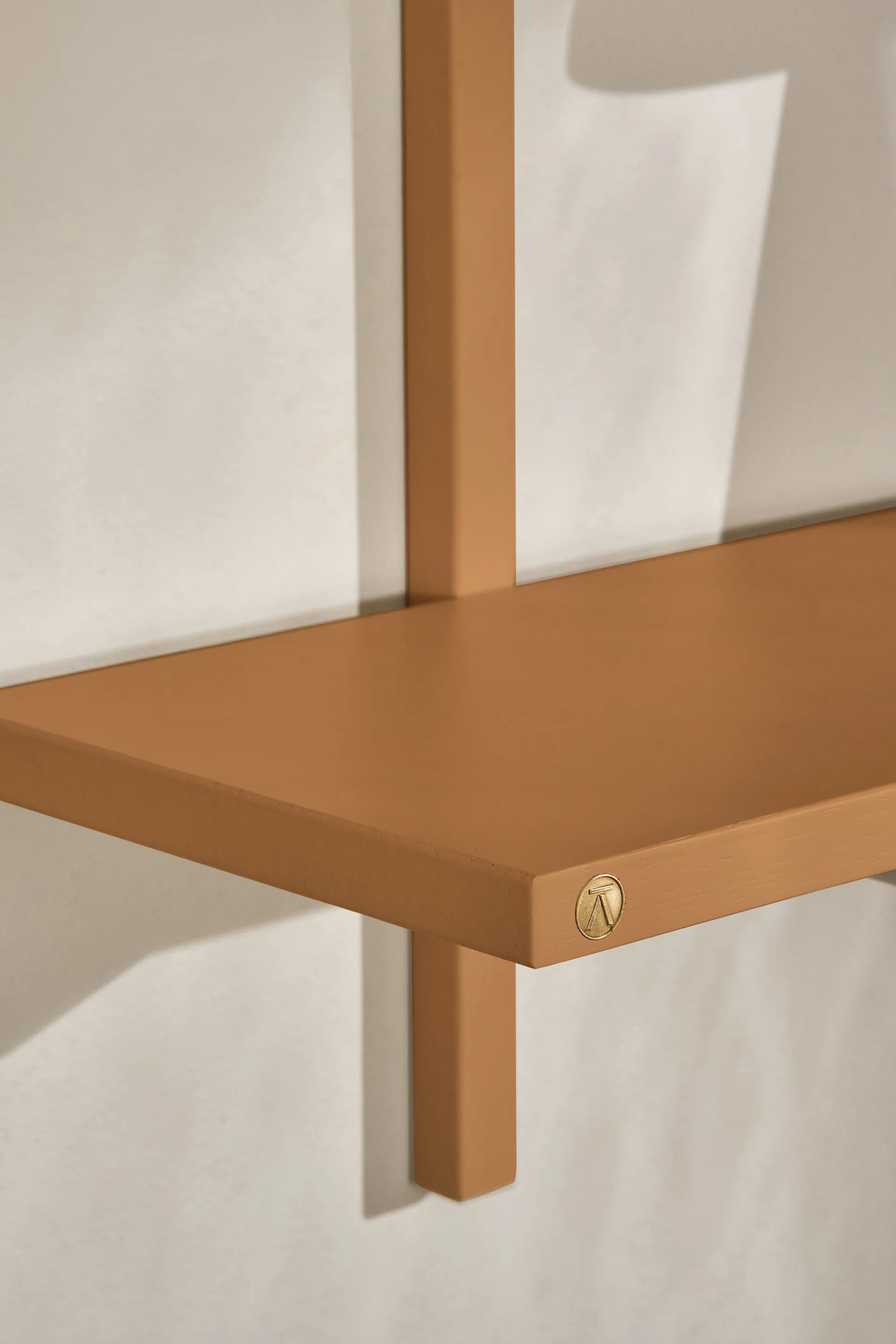 A-Light Shelf wall shelf Special Edition, Brown beige 90x21x35 cm Andersen Furniture