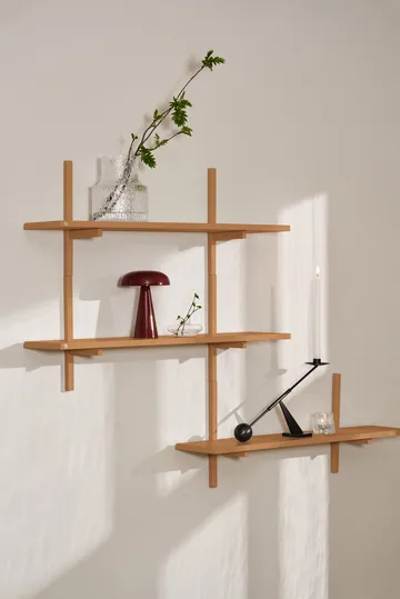 A-Light Shelf wall shelf Special Edition - Brown beige 90x21x35 cm - Andersen Furniture