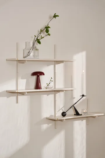 A-Light Shelf wall shelf Special Edition - Light beige 90x21x35 cm - Andersen Furniture