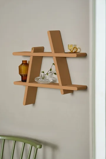 A-Shelf wall shelf Special Edition - Brown beige M 52x9x46 cm - Andersen Furniture
