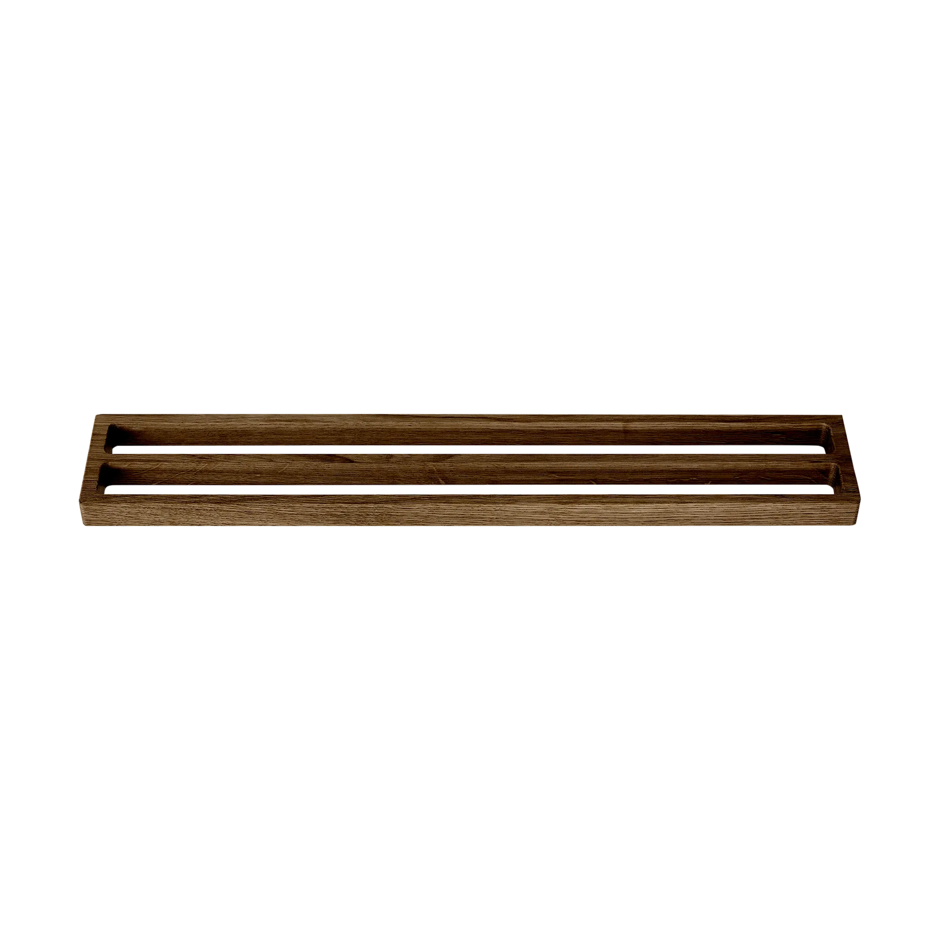 Andersen towel rack double 73,5 cm, Dark Stain Matt Lacquer Ash Andersen Furniture