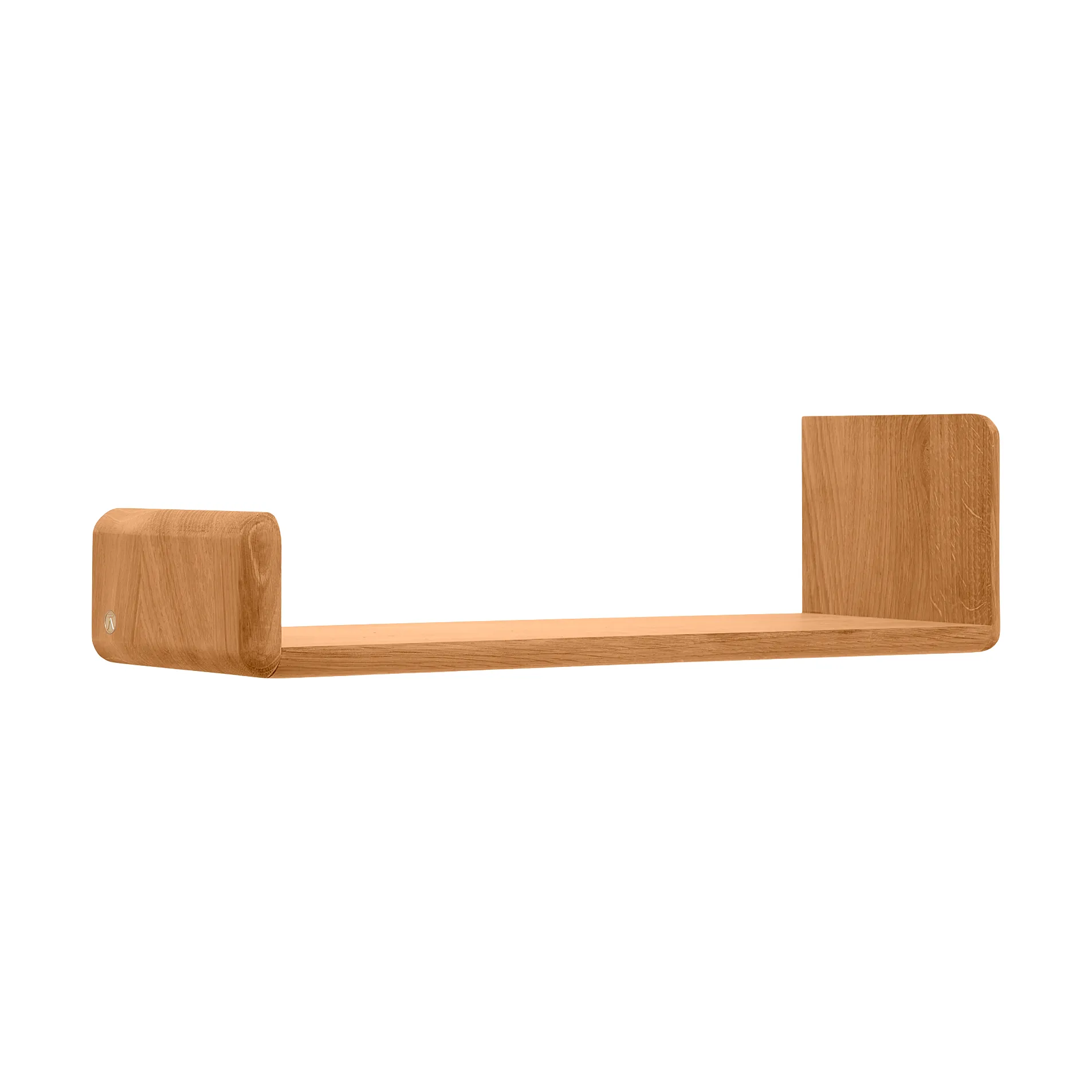 Level wall shelf, Oiled Natural Oak, 55x18x9 cm Andersen Furniture