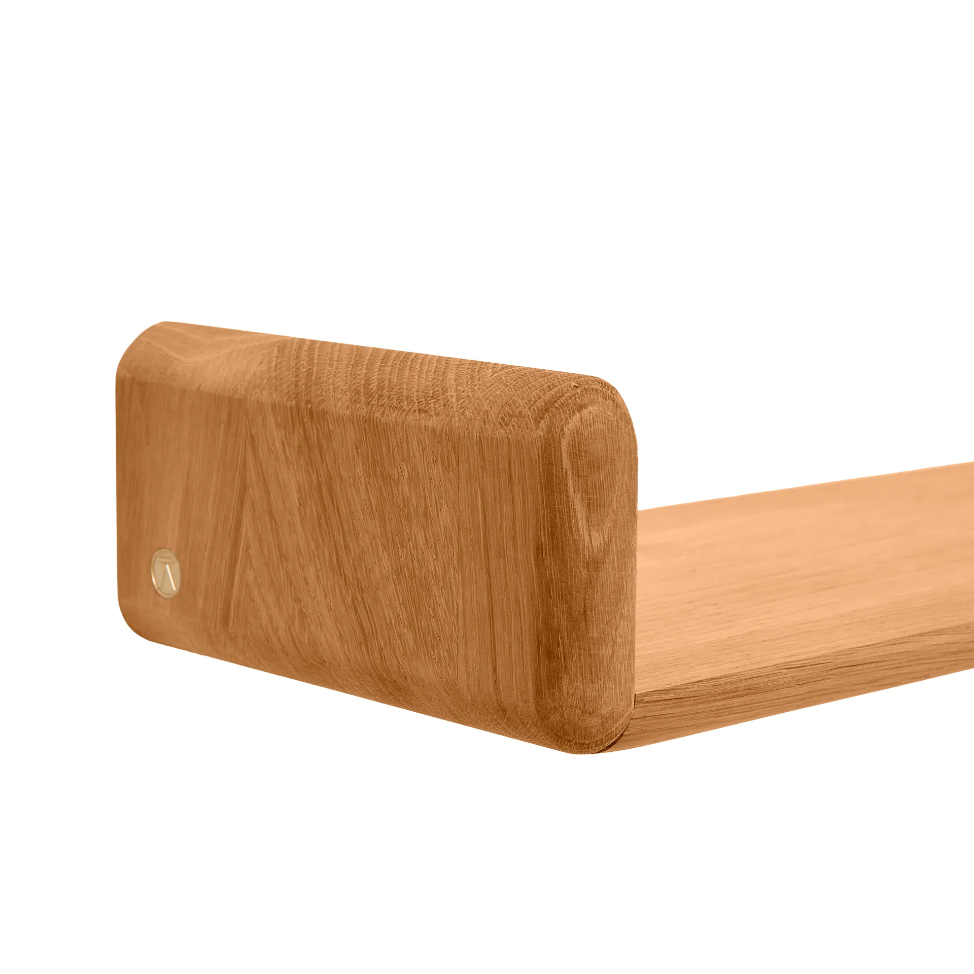 Level wall shelf, Oiled Natural Oak, 55x18x9 cm Andersen Furniture