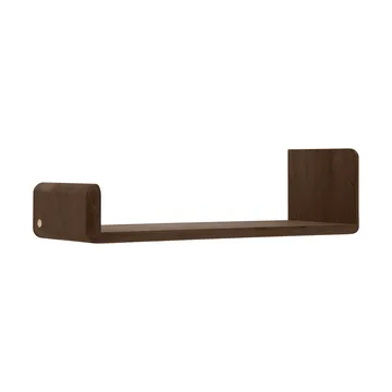 Level wall shelf - Smoked Oiled Oak, 55x18x9 cm - Andersen Furniture