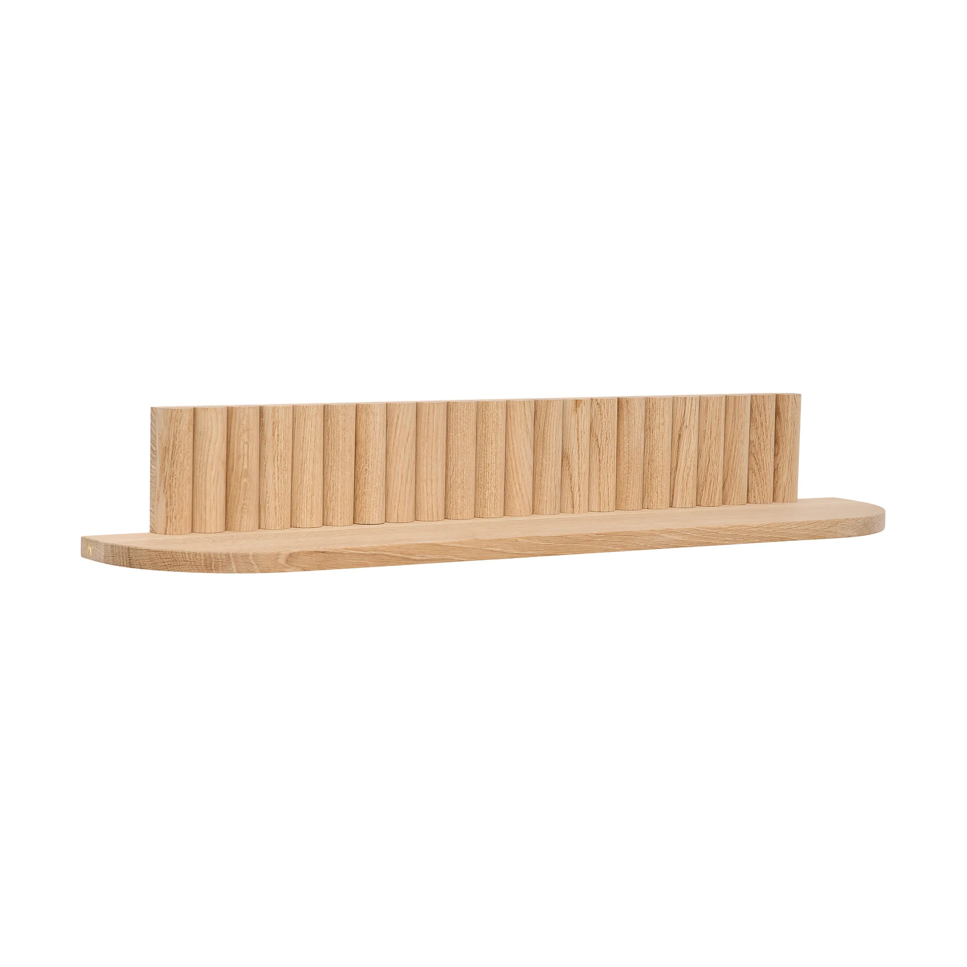 Pillar wall shelf, Oak, 78x15x12 cm Andersen Furniture