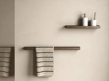 Shelf 11 wall shelf 44 cm - Dark Stain Matt Lacquer Ash - Andersen Furniture