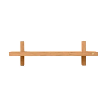 Treat wall shelf single - Oiled Natural Oak, 50x12x11.2 cm - Andersen Furniture