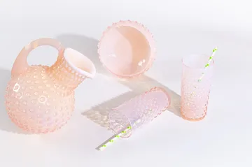 Paris Hobnail jug 2 l - Soft Pink - Anna Von Lipa