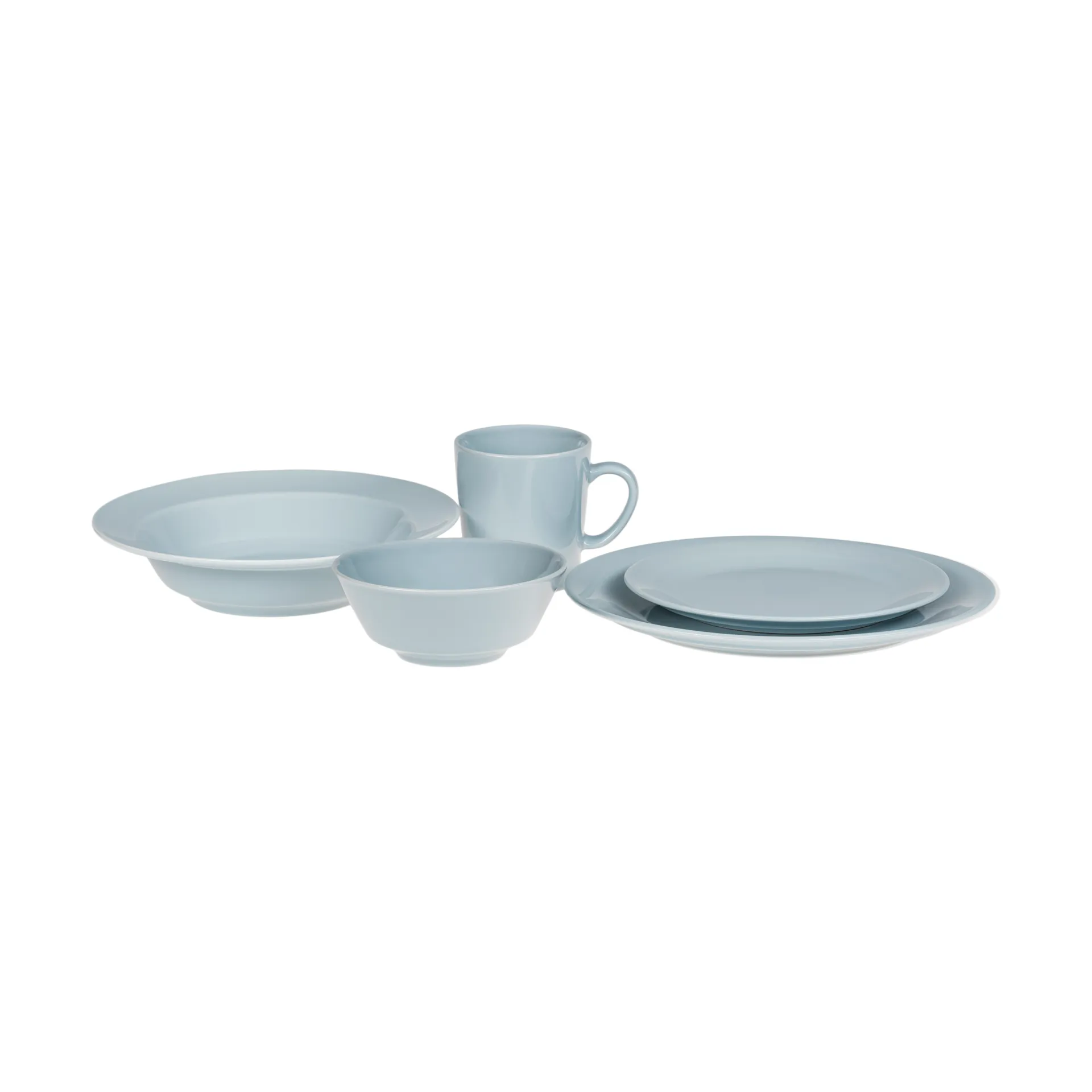 Mainio deep plate Ø22 cm, Winter Blue Arabia