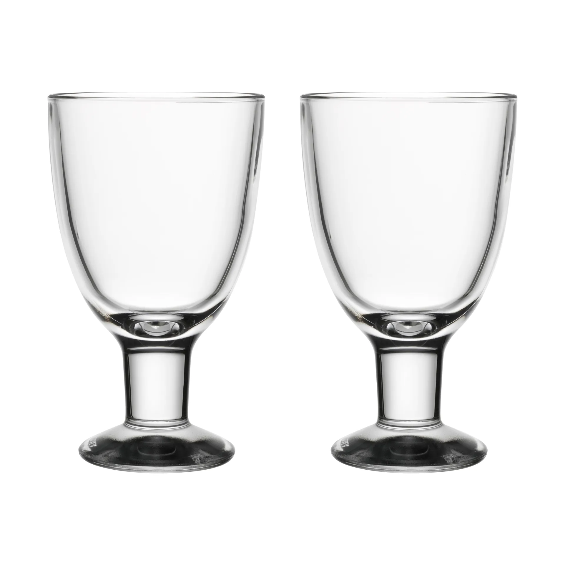 Verna glass 22 cl 2-pack, Clear Arabia