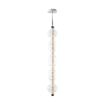 Alambicco vertical pendant lamp - 5 glass domes - Artemide