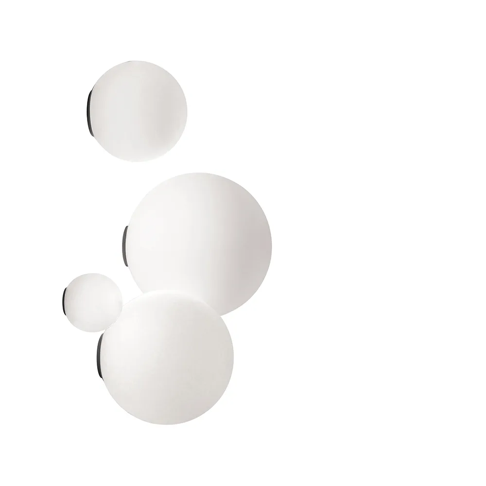 Dioscuri wall and ceiling lamp, White, 42cm Artemide