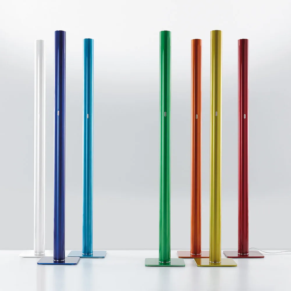 Ilio floor lamp, Glossy white Artemide