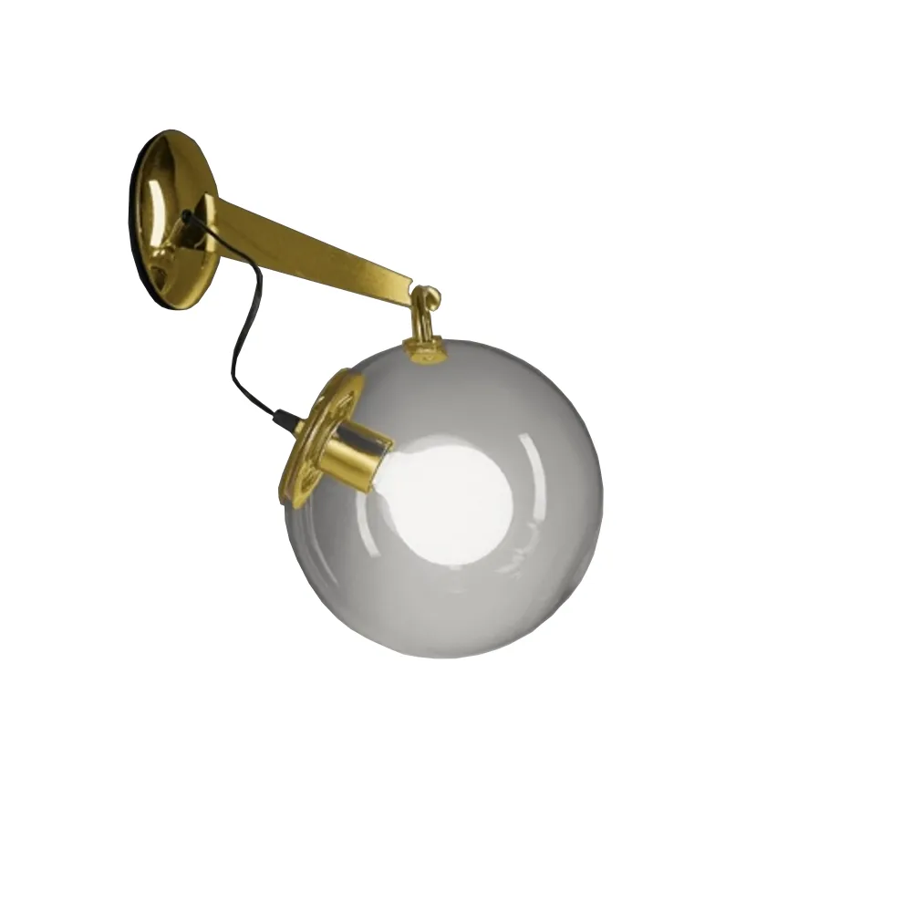 Miconos wall lamp, Brass Artemide