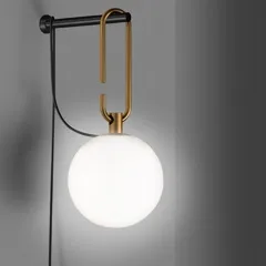 nh wall lamp - Black-brass - Artemide