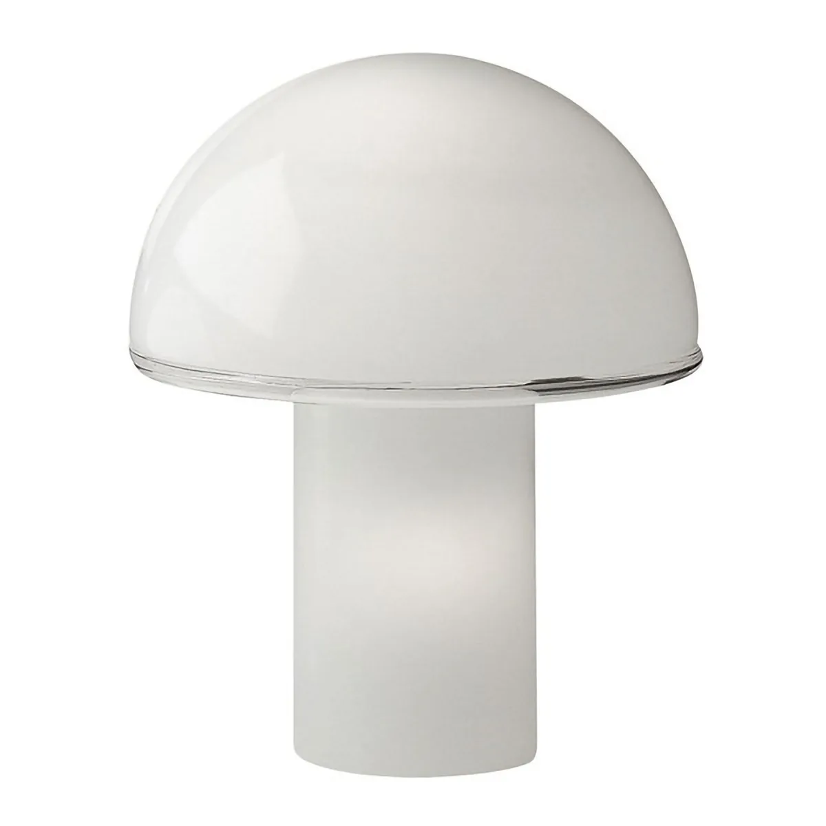 Onfale Grande table lamp Ø36 cm, Opal white Artemide