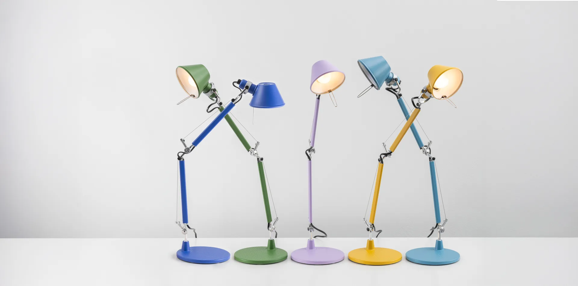 Tolomeo micro table lamp, Yellow Artemide