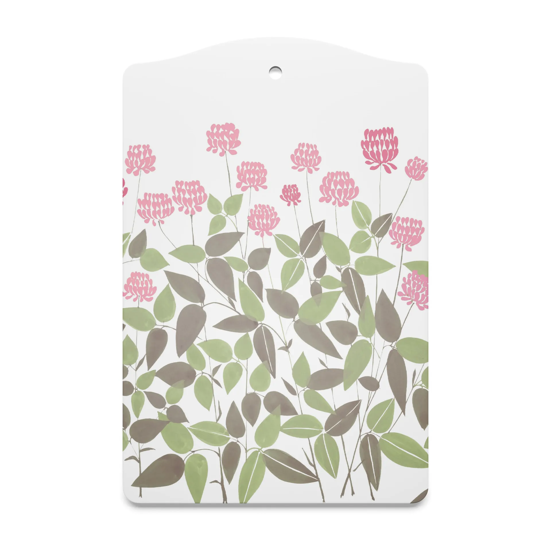 Ängsmark serving tray 20x30 cm, Green-pink Arvidssons Textil
