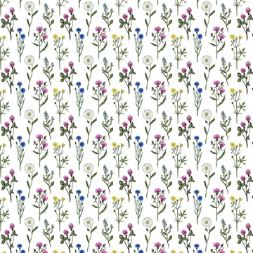 Midsommar fabric - Multi - Arvidssons Textil