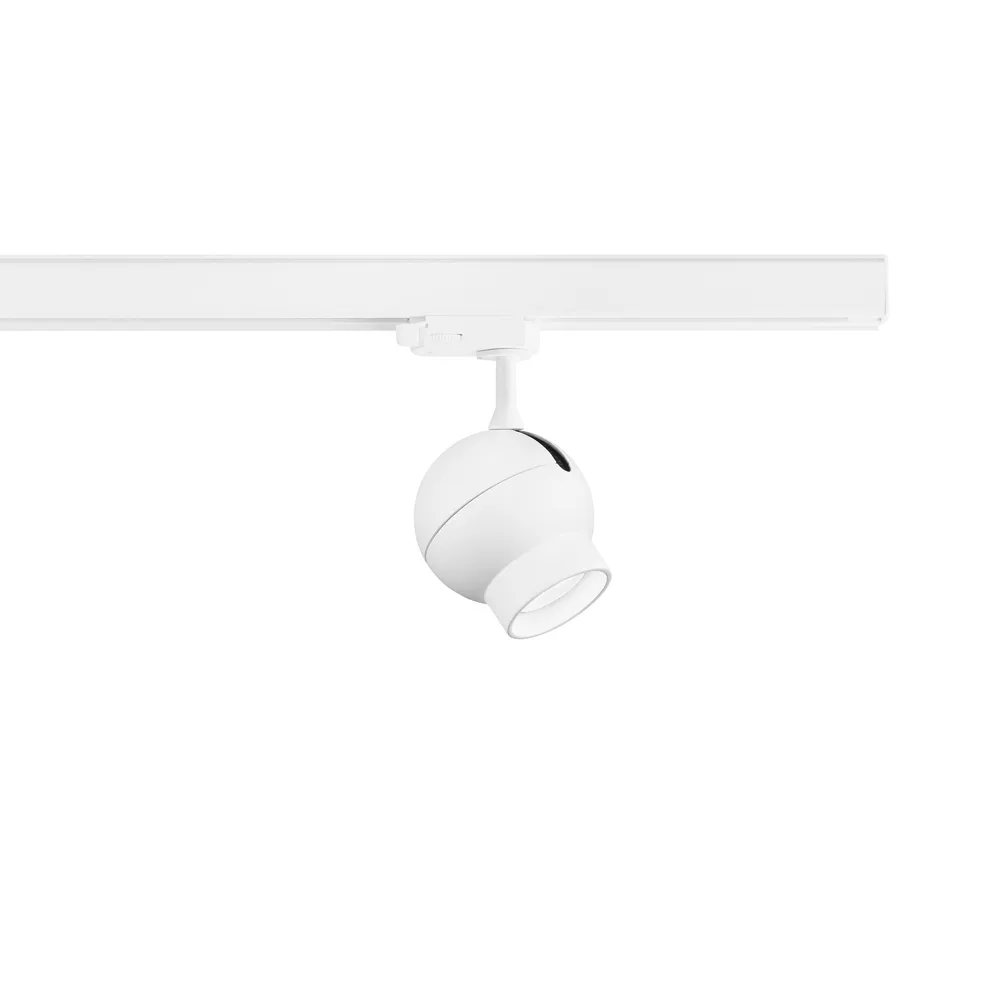 Ogle Mini 3-phase spotlight, White Ateljé Lyktan