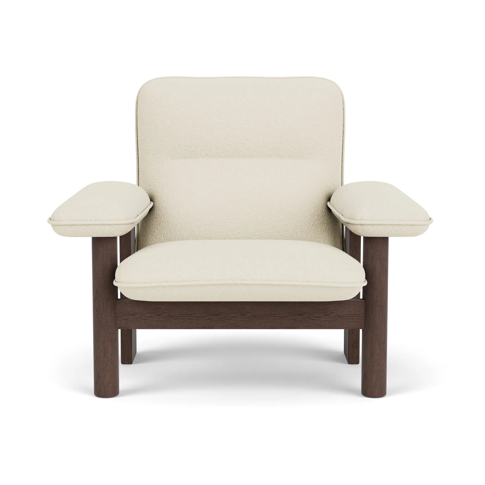 Brasilia armchair, Dark oak-Baru 0200 Audo Copenhagen