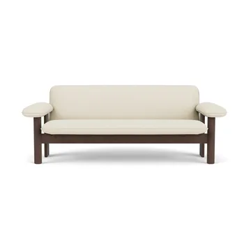 Brasilia sofa 2-seats - Dark oak-Baru 0200 - Audo Copenhagen