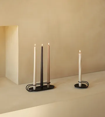 Clip candlestick 5 cm - Black - Audo Copenhagen