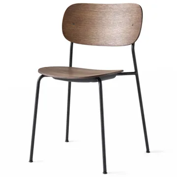 Co dining chair black legs - Dark stained oak - Audo Copenhagen