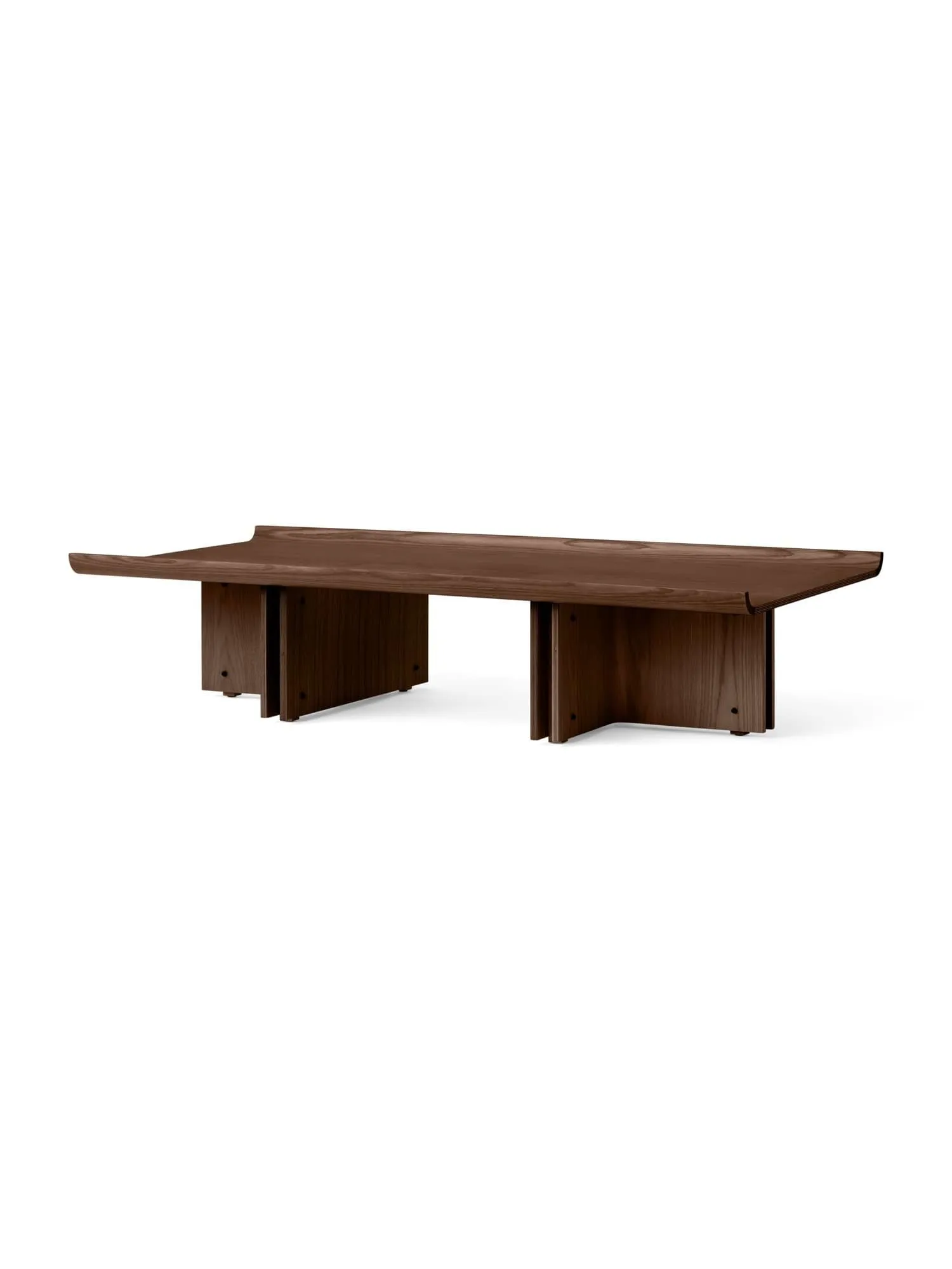 Conrad Lounge Table Oak, Dark stained oak, 149x74 cm Audo Copenhagen