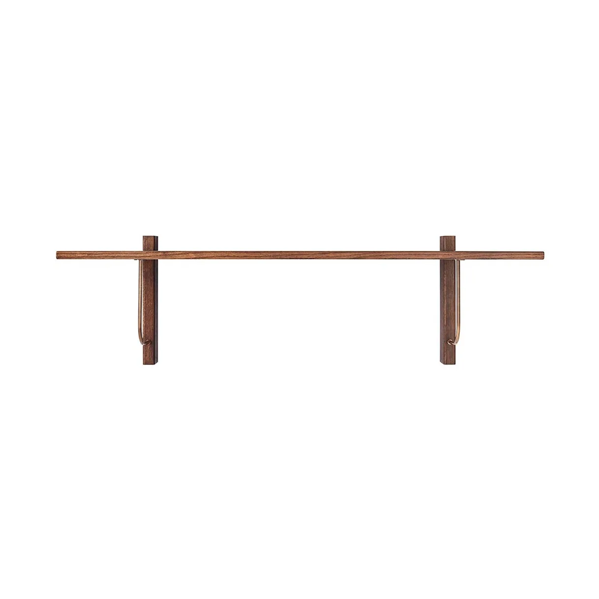 Corbel shelf 100x30cm, Dark stained oak Audo Copenhagen