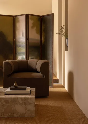 Eave Seamline lounge chair - Logan Nutmeg - Audo Copenhagen
