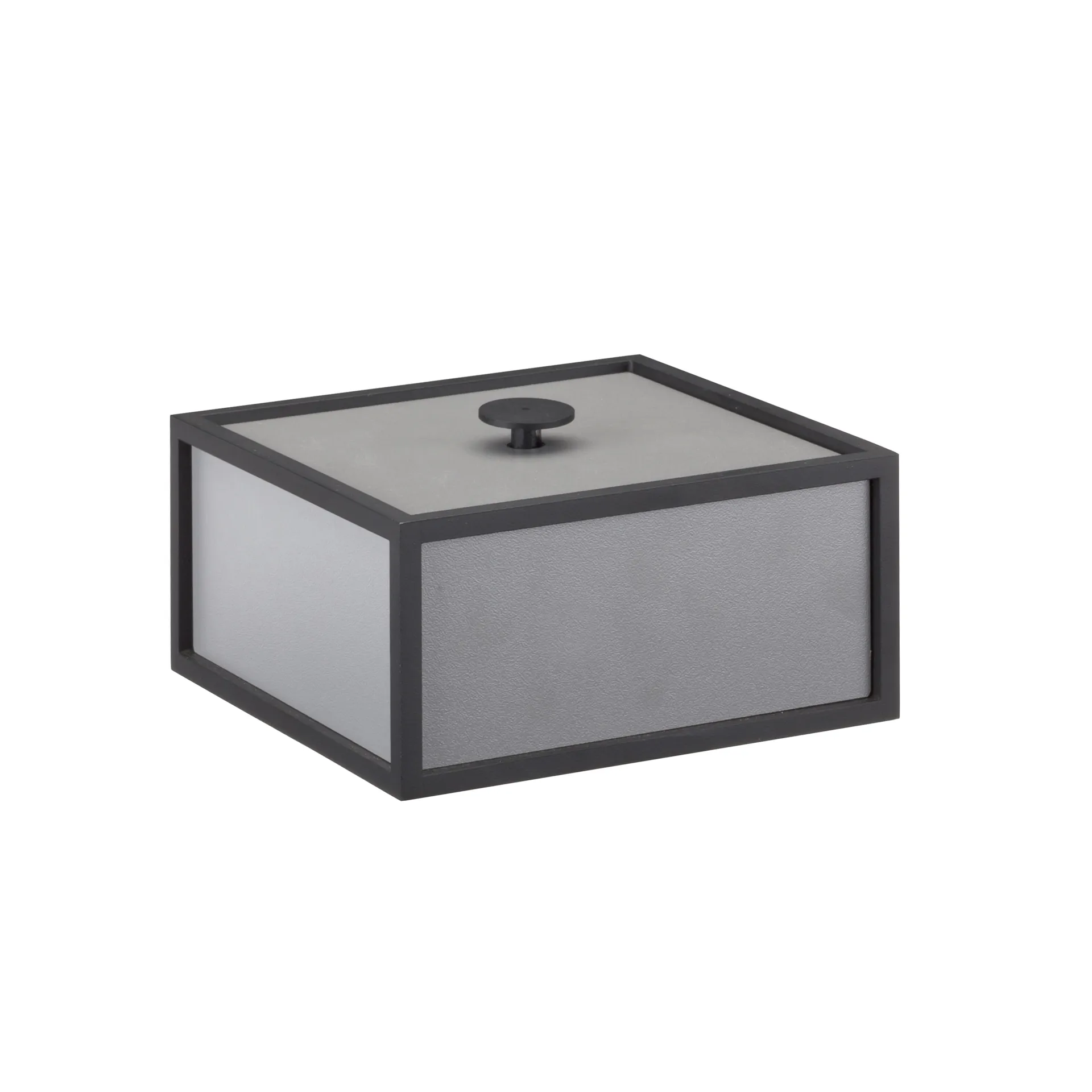 Frame 14 box with lid, dark grey Audo Copenhagen