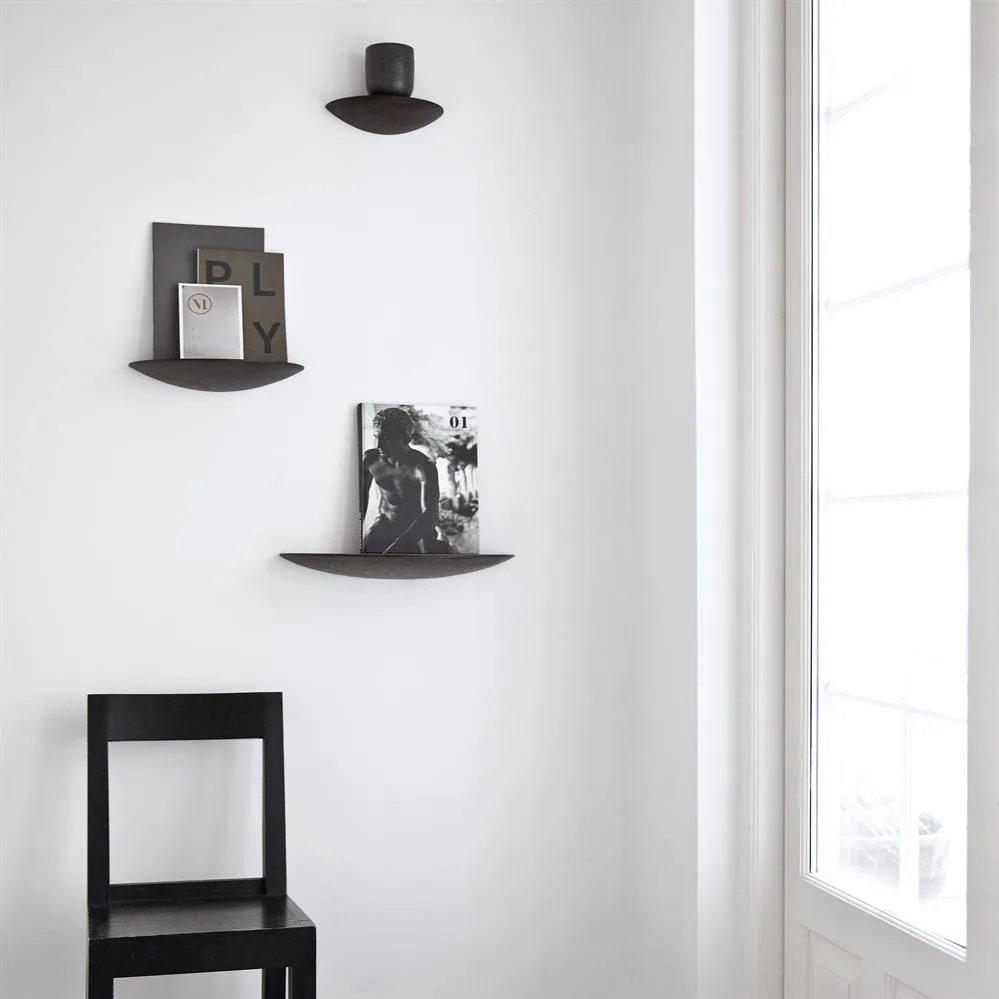 Gridy Fungi shelf black, medium Audo Copenhagen