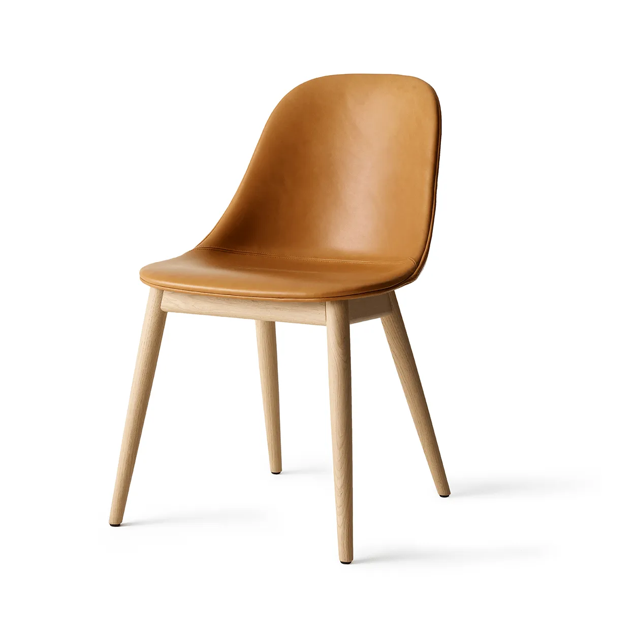 Harbour Side Dining Chair fully upholstered, Aida 0250-natural oak Audo Copenhagen