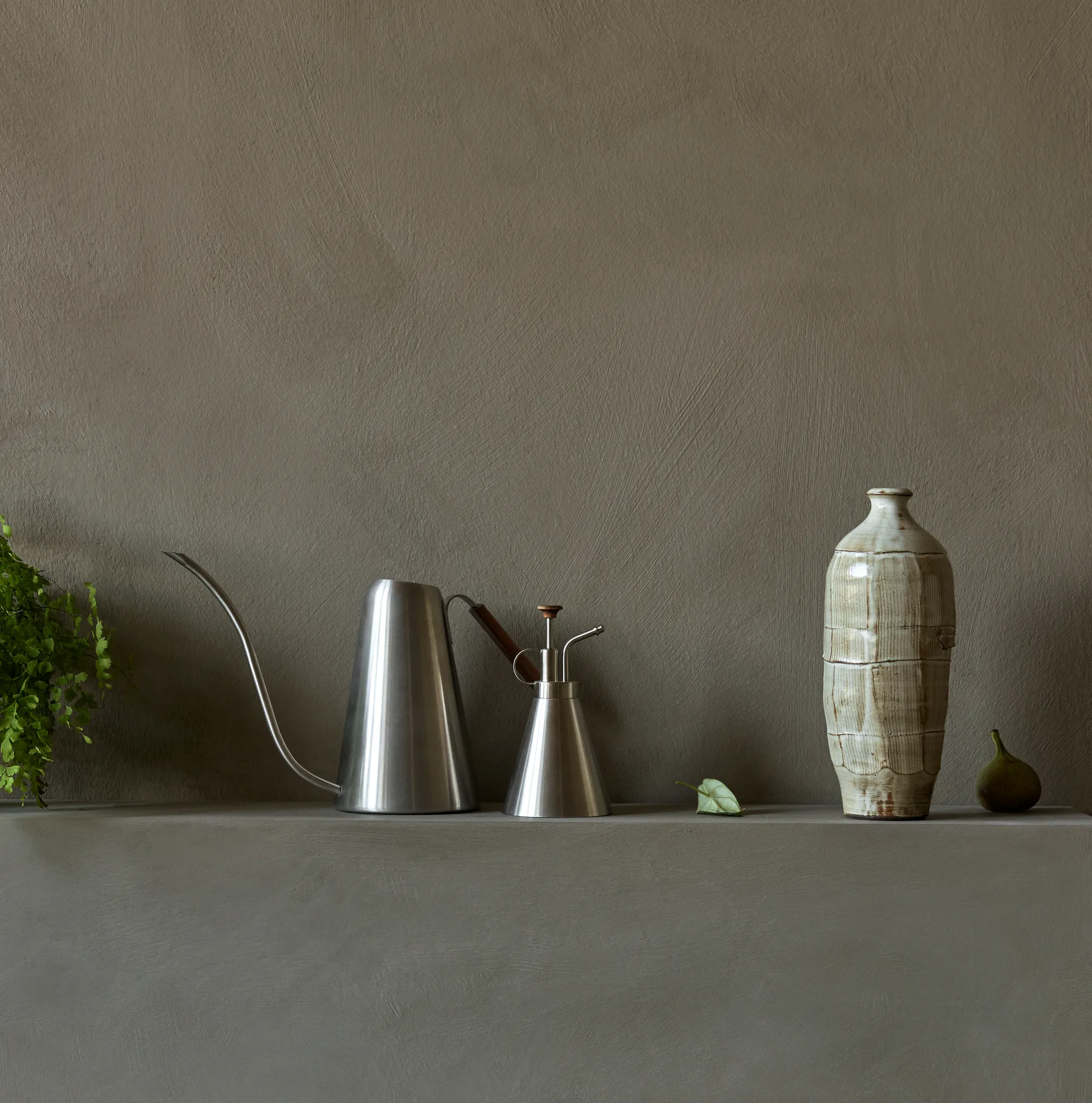 Hydrous watering can 20 cm, Steel Audo Copenhagen