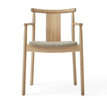 Merkur arm chair with cushion - Oak-Hallingdal 0200 beige - Audo Copenhagen