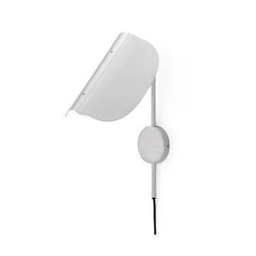 Wing wall lamp - Polished aluminium, 47 cm - Audo Copenhagen