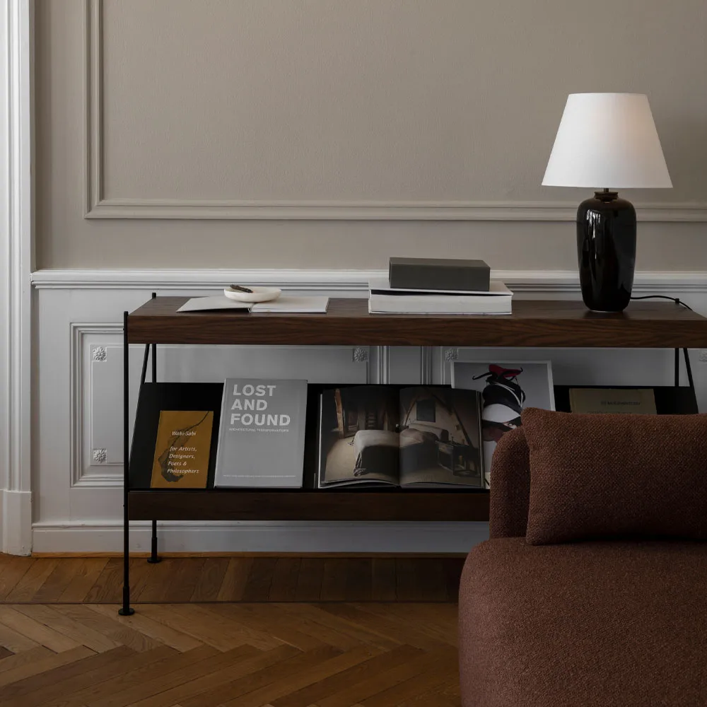 Zet magazine shelf, Ivory Audo Copenhagen