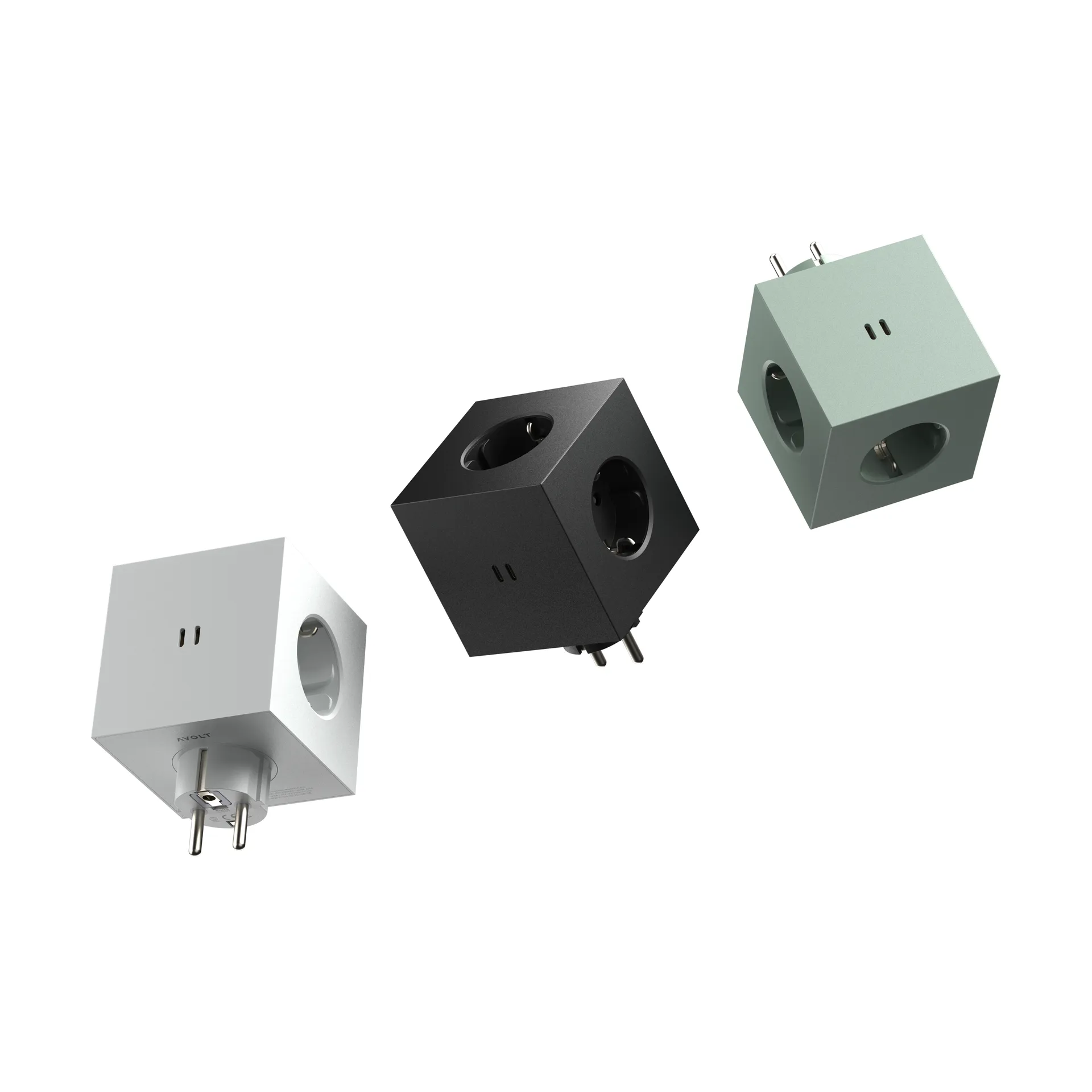 Square 2 outlet, Gotland Grey Avolt