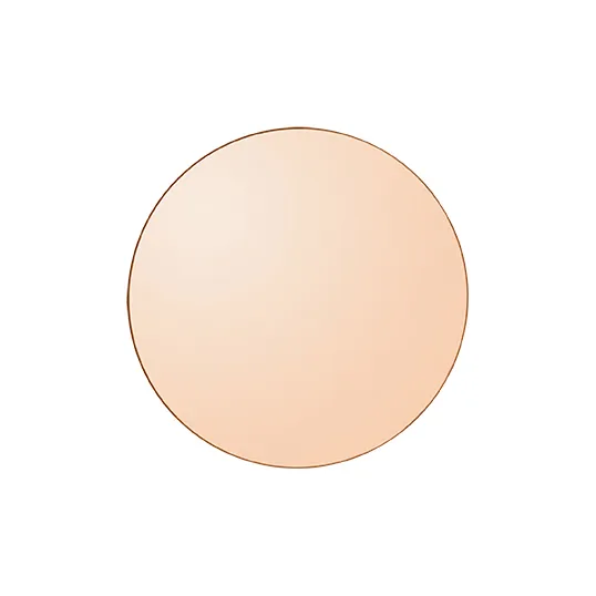 Circum mirror small, amber AYTM