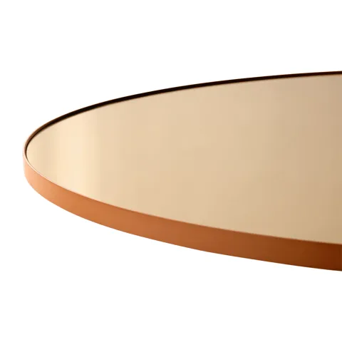 Circum mirror small, amber AYTM