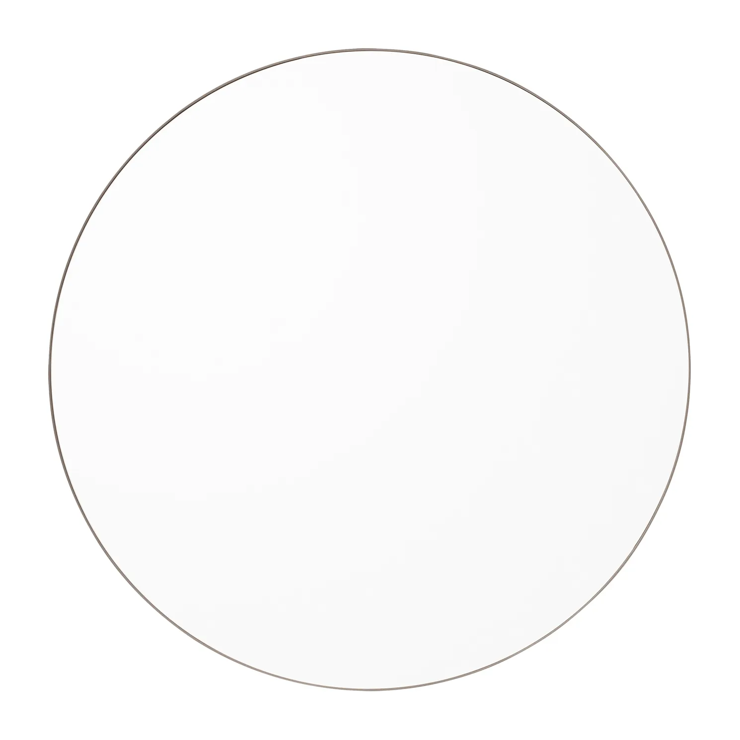 Circum mirror small, clear-taupe AYTM